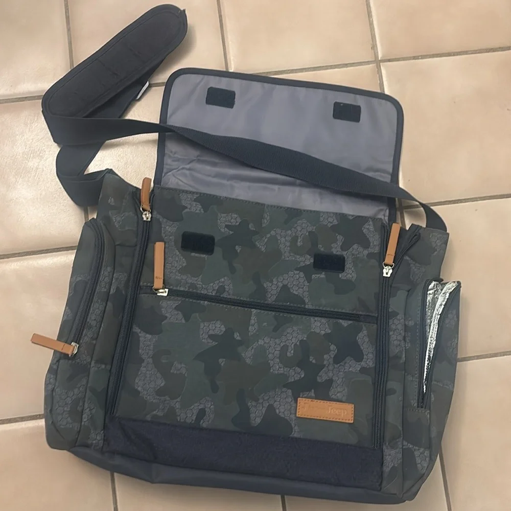 J is for Jeep Unisex Camouflage Bag.